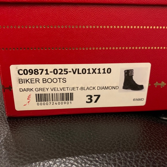 New Auth Rene Caovilla Biker Boots with Diamonds! - Picture 12 of 14